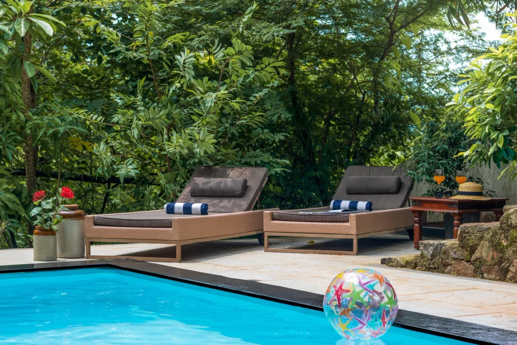 Luxury private pool villa in Karjat with mountain views