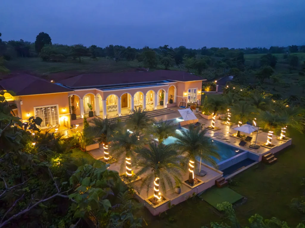 Private pool villa in Karjat with kids pool